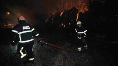 Bursa Büyükşehir Belediyesi’nin ekip ve ekipmanlarla sürekli destekleyerek güçlendirdiği itfaiye