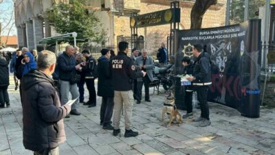 Bursa İl Emniyet Müdürlüğü’ne bağlı Narkotik Şube Müdürlüğü tarafından “En