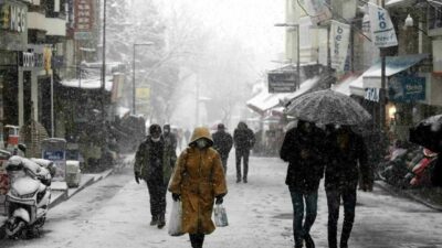 Bursa Valiliği, bu geceden itibaren hava sıcaklıklarının hissedilir derecede azalacağını