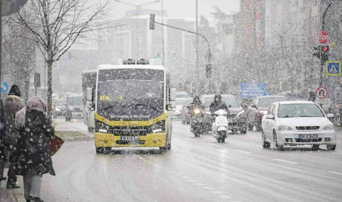 Bursa’da eğitime kar tatili Bursa Valiliği, il genelinde buzlanma riski sebebiyle eğitime 1 gün
