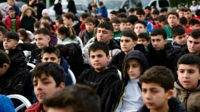 Bursa’da inşa edilecek güreş salonunun temel atma töreni, Gençlik ve