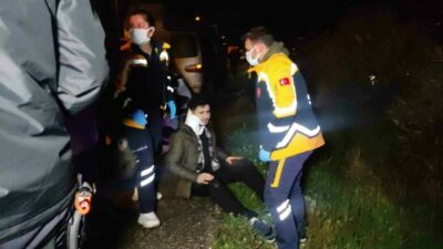 Bursa’nın Orhangazi ilçesinde bir otomobilin önündeki araca çarptığı kazada 1