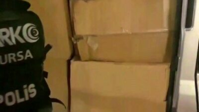 Bursa’da narkotik polisinin gerçekleştirdiği tarihi operasyonda şehir tarihinin rekoru kırıldı.