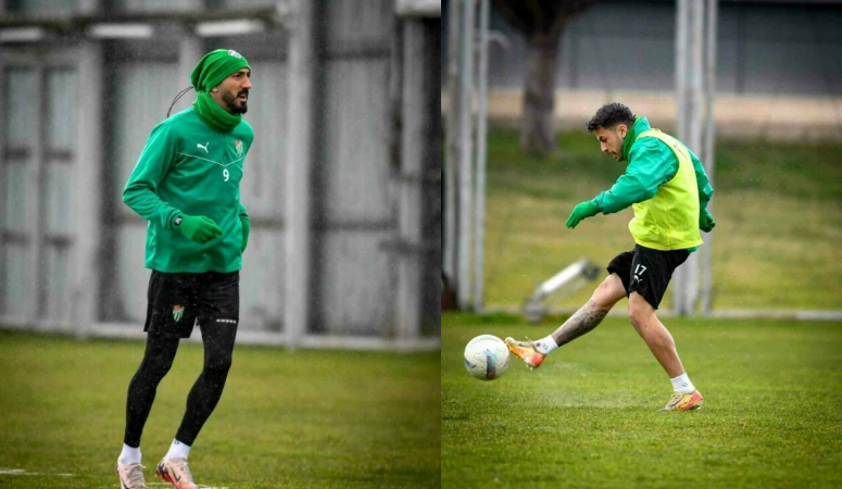 Bursaspor’da Muşspor maçı hazırlıkları bugün yapılan idmanla devam etti. Yeşil