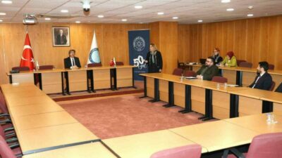 Bursa Uludağ Üniversitesi (BUÜ) Rektörü Prof. Dr. Ferudun Yılmaz, devam