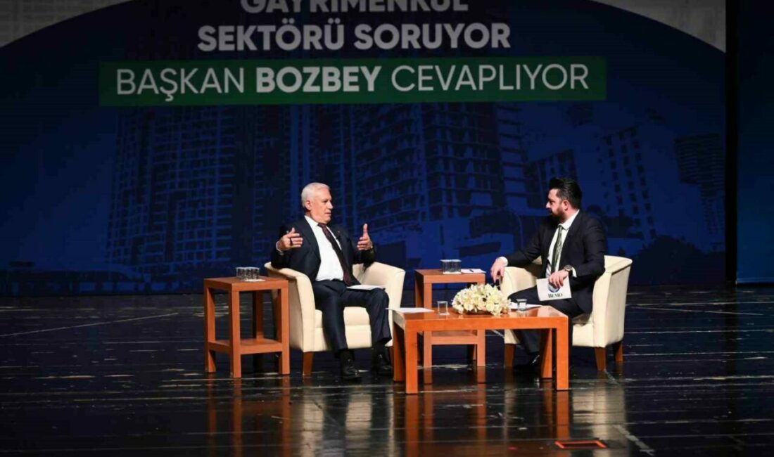 Bursa Büyükşehir Belediye Başkanı Mustafa Bozbey, ‘Gayrimenkul Sektörü Soruyor, Başkan