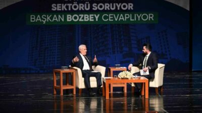Bursa Büyükşehir Belediye Başkanı Mustafa Bozbey, ‘Gayrimenkul Sektörü Soruyor, Başkan