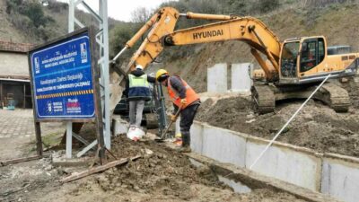 Bursa Büyükşehir Belediyesi, 17 ilçedeki yatırım seferberliği çerçevesinde Gemlik’in Gençali