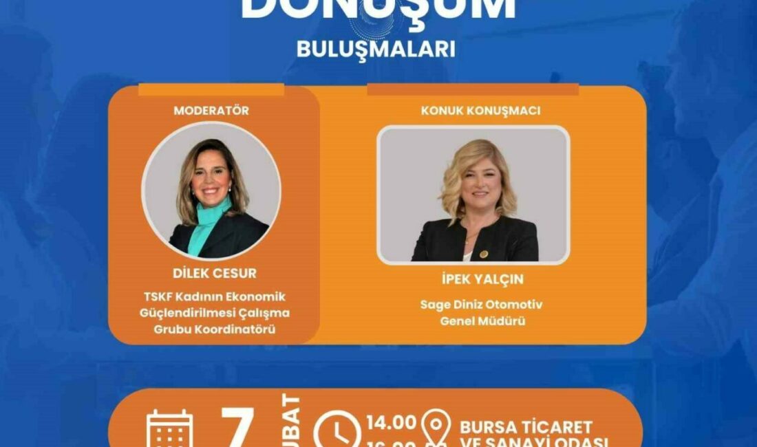 Kadın liderlerle dönüşüm buluşmaları Bursa’da Türkiye Soroptimist Kulüpleri Federasyonu (TSKF), Kadının Ekonomik Güçlendirilmesi Çalışma Grubu,