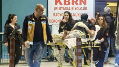 Bursa’nın İnegöl ilçesinde kedinin üzerine zıplaması sonucu korkan genç, düştüğü