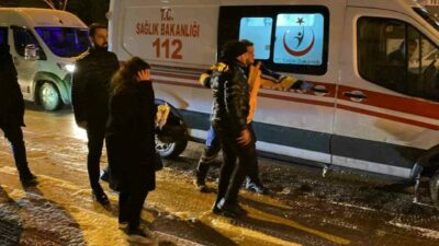 Bursa’nın İnegöl ilçesinde meydana gelen kazada motosiklete 1 dakika içinde