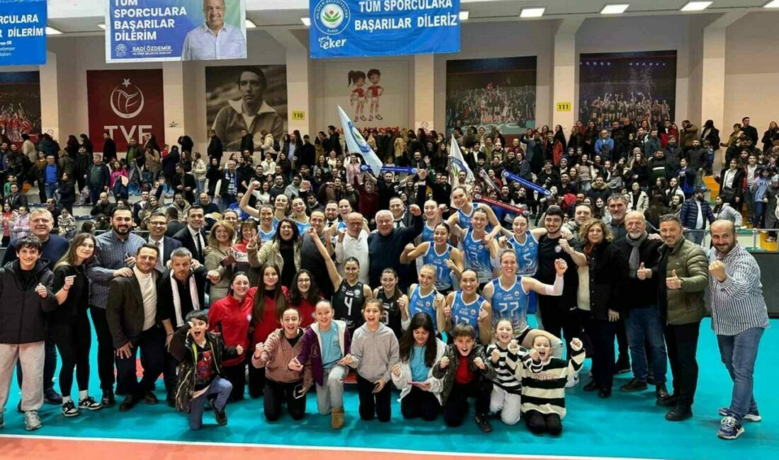 Nilüfer Belediyespor Eker Kadın Voleybol Takımı, konuk ettiği Beşiktaş’ı set