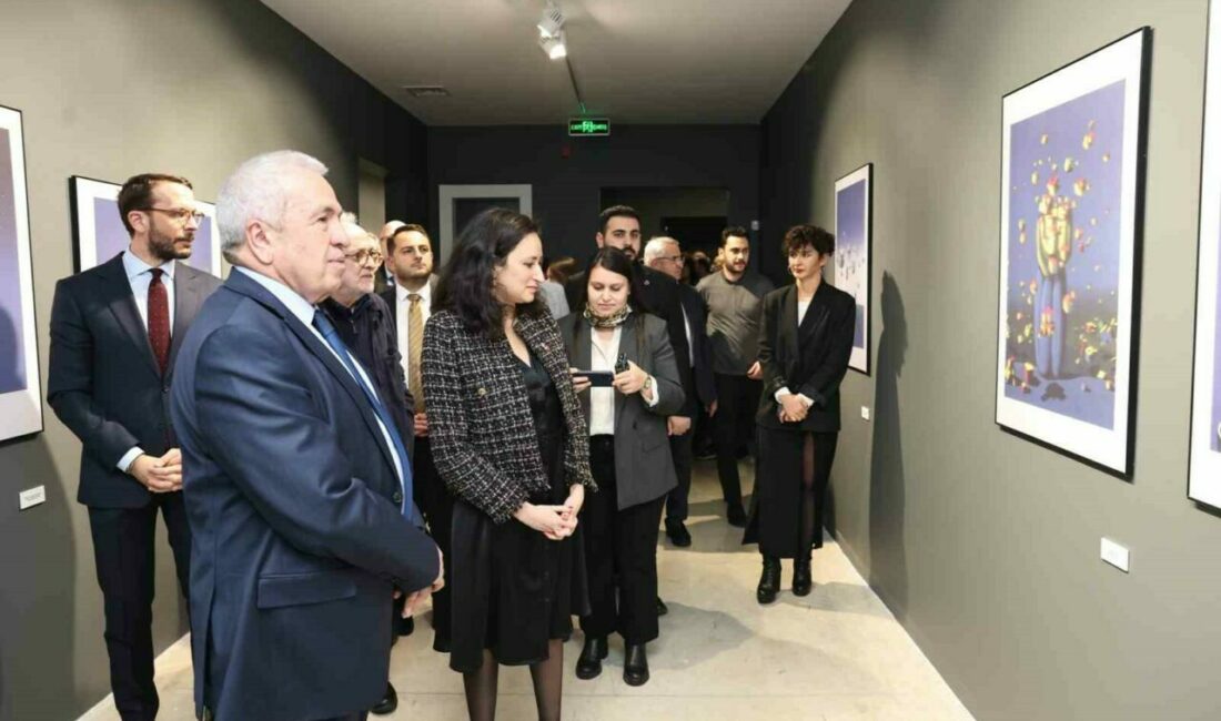 Nilüfer’de ’Yerle Gök Arasında’ yolculuk Nilüfer Belediyesi, Selçuk Demirel’in, dünyanın sorunları arasında yer alan iklim