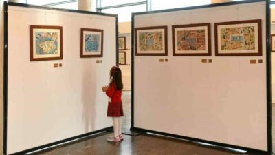 Osmangazi Belediyesi’nin ev sahipliği yaptığı ‘İnsan Dünyadır Minyatürlerle Yaşar Kemal’in
