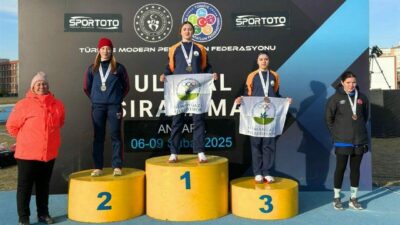 Osmangazi Belediyespor Kulübü sporcuları Eda Özrodop ve Nilsu Mutlu, Ankara’da