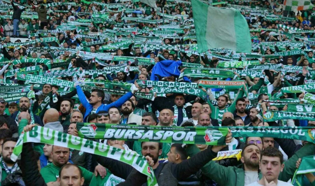Profesyonel liglerde en çok seyircisi olan ikinci takım Bursaspor oldu TFF 3. Lig takımlarından Bursaspor, 2024-2025 sezonunda geride kalan 18