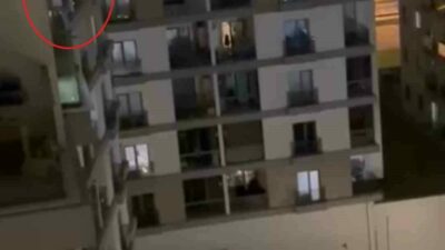Bursa’da sinir krizi geçiren bir kadın, 5. katta oturduğu dairesinin