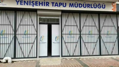 Bursa’nın Yenişehir ilçesi Tapu Müdürlüğü hizmet kalitesiyle ön plana çıkıyor.