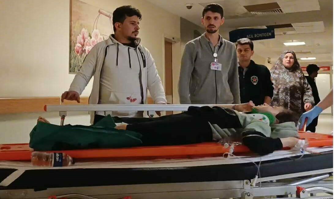 Bursa’nın İnegöl ilçesinde motosiklet, 11 yaşındaki çocuğun ayağının motosiklet zincirine