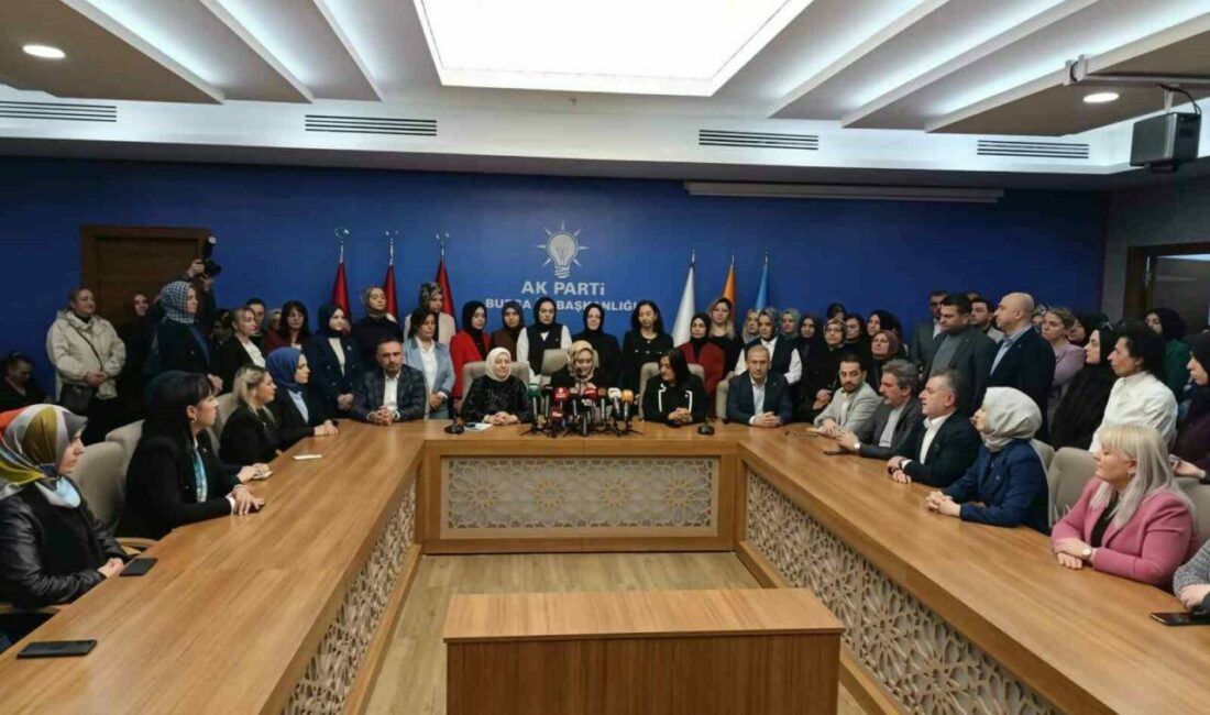 AK Parti Bursa İl Başkanlığı’ndan 8 Mart Dünya Kadınlar günü açıklaması AK Parti Bursa İl Başkanlığı 8 Mart Dünya Kadınlar Günü’nde