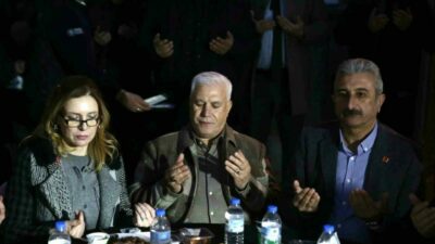 Bursa Büyükşehir Belediyesi tarafından Atıcılar Mahallesi’nde düzenlenen iftar programında yaklaşık