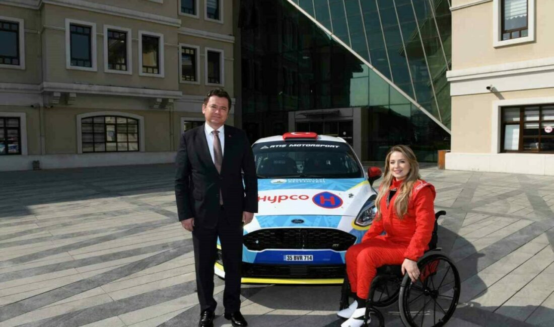 Başarılı ralli pilotu Osmangazi Belediyesi adına piste çıkıyor Dünyadaki ilk ve tek engelli kadın ralli pilotu olan Osmangazi
