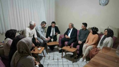 Osmangazi Belediye Başkanı Erkan Aydın, Fatih Mahallesi’nde ikamet eden Ayaz