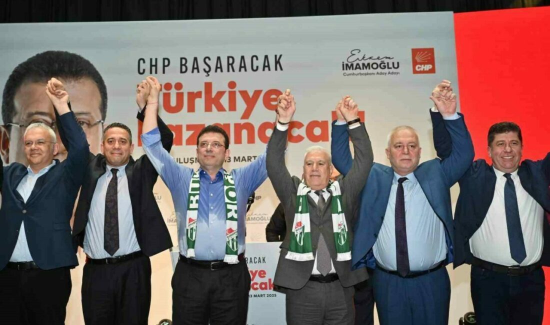 Cumhuriyet Halk Partisi Cumhurbaşkanlığı Ön Seçim Adayı Ekrem İmamoğlu, Bursalılarla