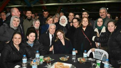Bursa Büyükşehir Belediyesi tarafından Osmangazi ilçesi Soğanlı Mahallesi’nde düzenlenen iftar