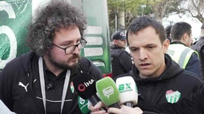 Bursaspor Teknik Direktörü Pablo Martin Batalla, Belediye Kütahyaspor maçının ardından