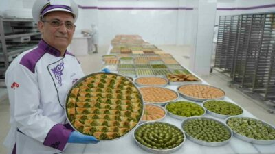 Ramazan Bayramı’na sayılı günler kala, baklavacıları da tatlı bir telaş