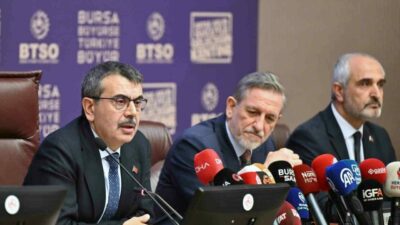 Bakan Yusuf Tekin, BTSO Müşterek Komiteler Toplantısı’nın Konuğu Oldu. Bursa’da