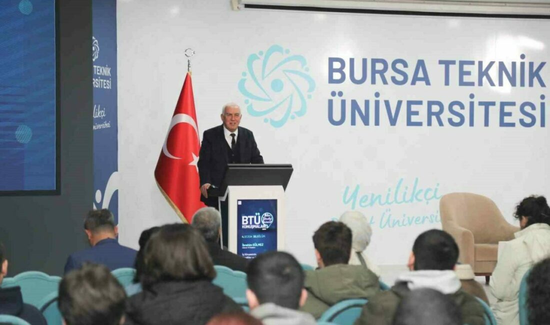 BTÜ konuşmalarının konuğu İbrahim Gülmez: “Sanayi fırsatlarını değerlendirerek başarıya ulaşın” BTÜ Konuşmaları’nın konuğu Haksan Otomotiv Yönetim Kurulu Başkanı İbrahim Gülmez,