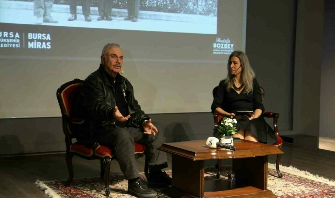‘Bursa Bellek- Kent Söyleşileri’nin konuğu Halil Ergün oldu Bursa Büyükşehir Belediyesi tarafından kültürel mirası kayıt altına alma çalışmaları