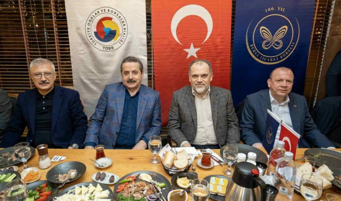 Bursa Ticaret Borsası’ndan geleneksel sahur buluşması On bir ayın sultanı Ramazan’ı Şerif’in bitimine sayılı günler kala