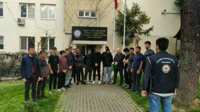 Bursa’da kaçak göçmenlere kalacak yer temin ederek bir iş yerinde