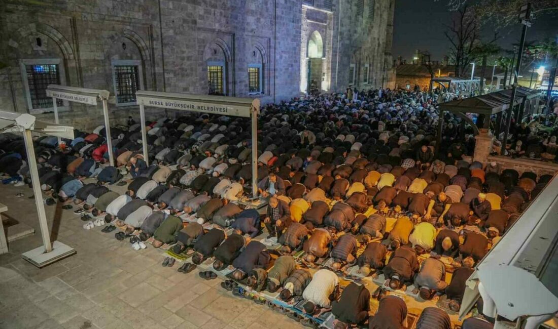 Bin aydan daha hayırlı olan Kadir Gecesi’nde Bursa’da başta Ulu