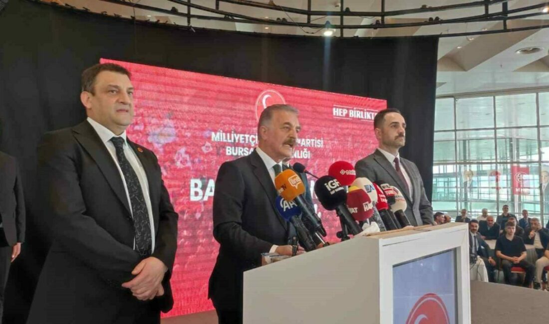 Milliyetçi Hareket Partisi Genel Sekreteri ve Bursa Milletvekili İsmet Büyükataman,