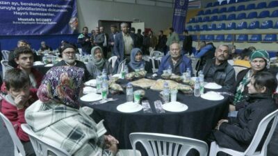 Bursa Büyükşehir Belediyesi tarafından 17 ilçede düzenlenen iftar programlarının son