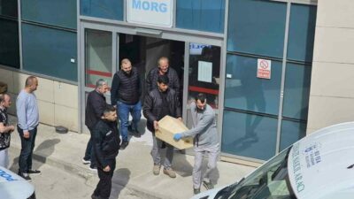 Bursa’nın Orhangazi ilçesinde Solak ailesinin 2 aylık bebeği Alparslan, yatağında
