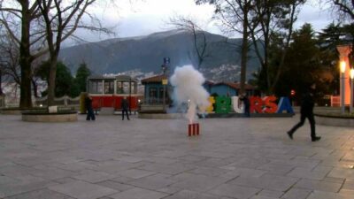 Bursa’da tarihi Tophane semtinde iftar ve sahurda kullanılan yüzlerce yıllık