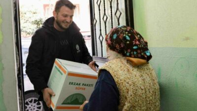 Mudanya Belediyesi, Ramazan ayı boyunca ihtiyaç sahibi ailelere temel gıda