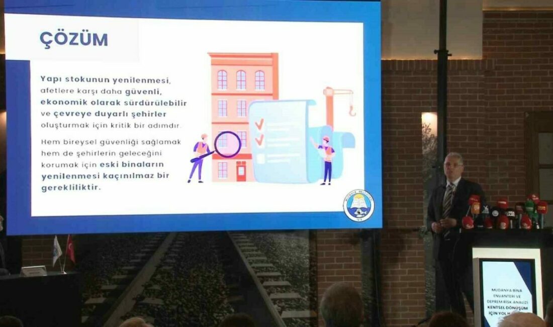 Mudanya’da 8 bin 217 bina incelendi Mudanya Belediye Başkanı Deniz Dalgıç, Mudanya’da gerçekleştirilen riskli bina envanteri