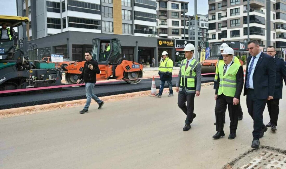 Naim Süleymanoğlu Bulvarı Bursa’ya örnek olacak Bursa’nın daha yaşanabilir bir kent olması için altyapı ve üstyapı