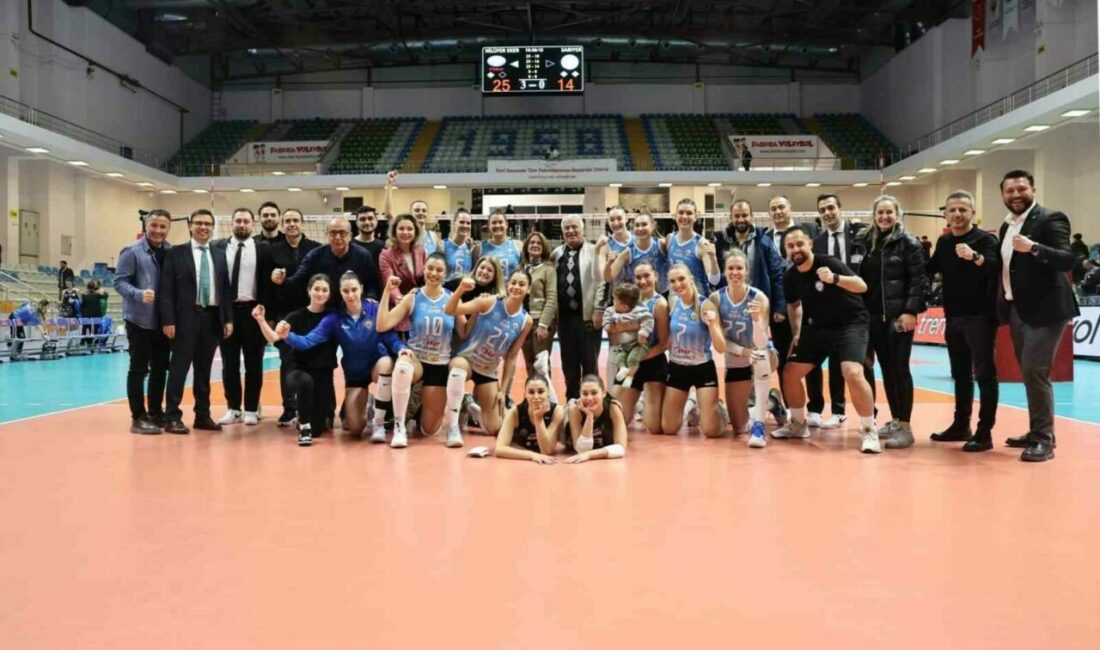 Nilüfer Belediyespor Eker, ligin son maçında Sarıyer Belediyesi Spor Kulübü’nü