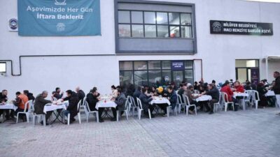 Nilüfer Belediyesi, Ramazan ayında her gün aşevinde yüzlerce kişiye iftar