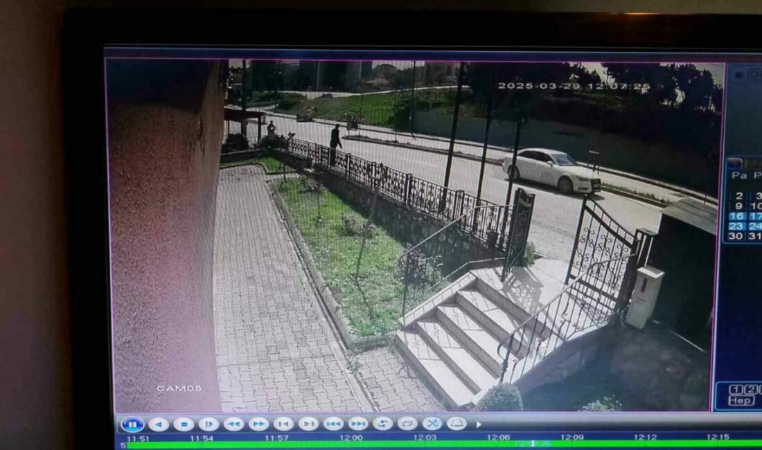 Otomobiliyle taklalar attı Bursa’da seyir halindeyken hızla yoldan çıkan ve takla atan otomobil