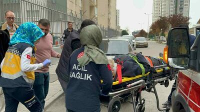 Bursa’da dış cephe yapan işçi, iskelenin devrilmesi sonucu yaklaşık 10
