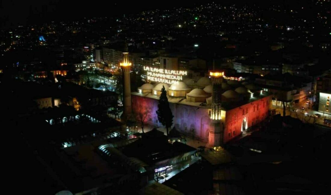 İslamiyetin en büyük 5 mabedi arasında gösterilen 626 yıllık Bursa