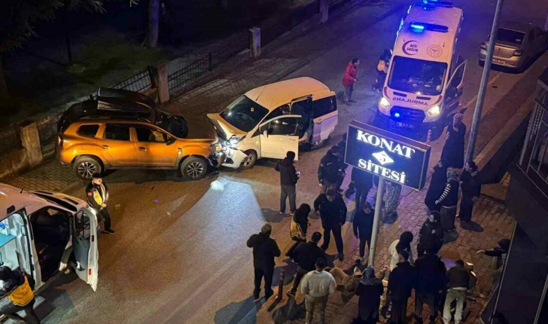 Bursa’nın Yıldırım ilçesinde seyir halinde uyuya kalan sürücü otomobili ile